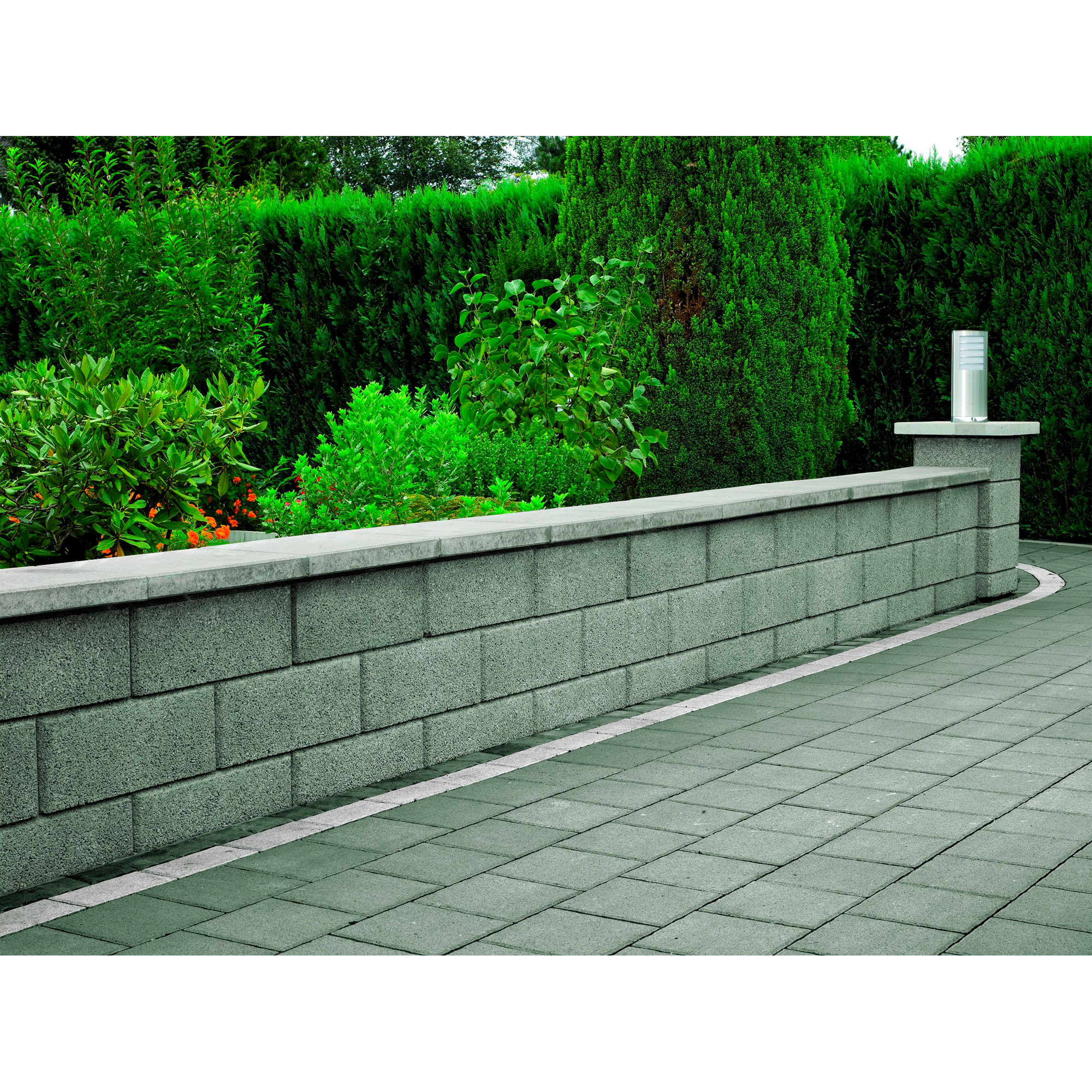 mauerstein „bellamur“ vollstein beton grau 25 x 25 x 20 cm | toom mauerstein „bellamur“ vollstein beton grau 25 x 25 x 20 cm | toom